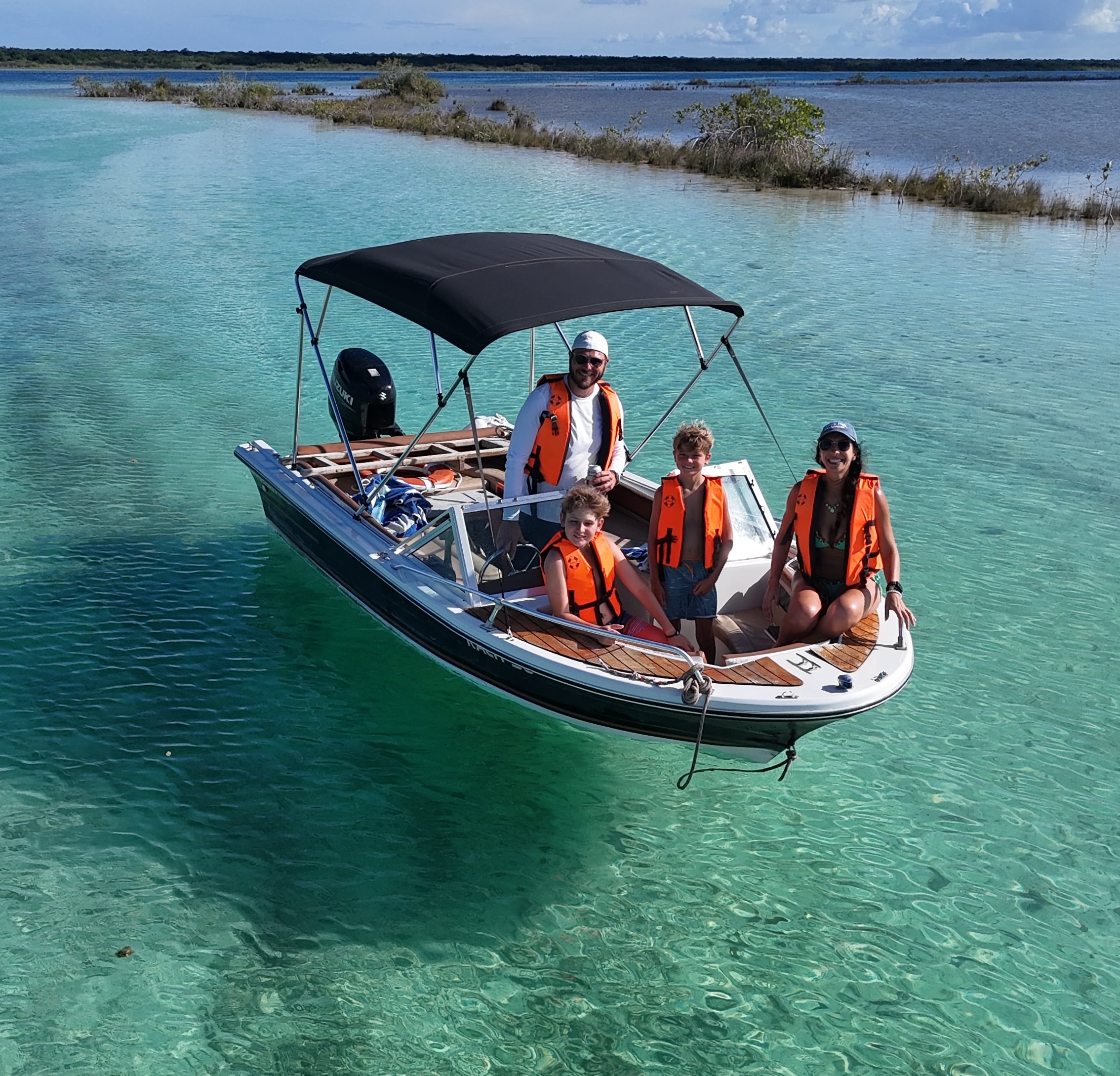 Tours en Velero en Bacalar 7 lanchahome